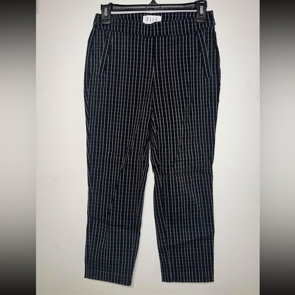 ELLE Pants Light Plaid Design - Picture 1 of 4